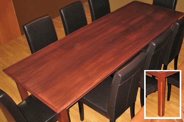 custom dining room table