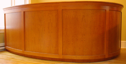 Bill Pyke wrap around desk