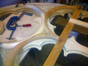 church window construction