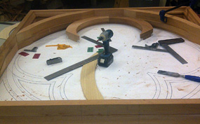 taking rose window measurements